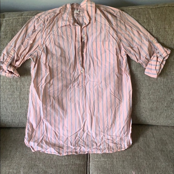 Pink maternity dress shirt - Picture 1 of 1